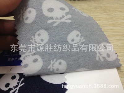 工厂直销弹力棉布印花棉布全棉斜纹弹力印花YS-4154 - 东莞市源胜纺织品